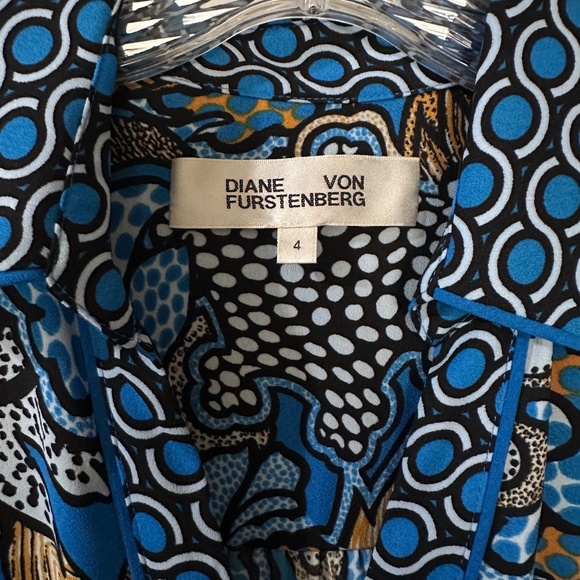 Diane Von Furstenberg - Alea Midi Shirt Dress - Picture 4 of 10